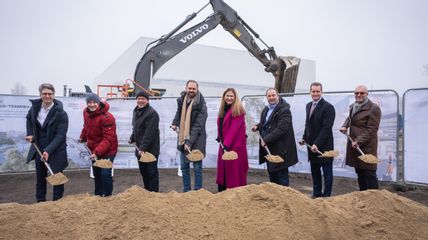 Spatenstich Fernbusterminal